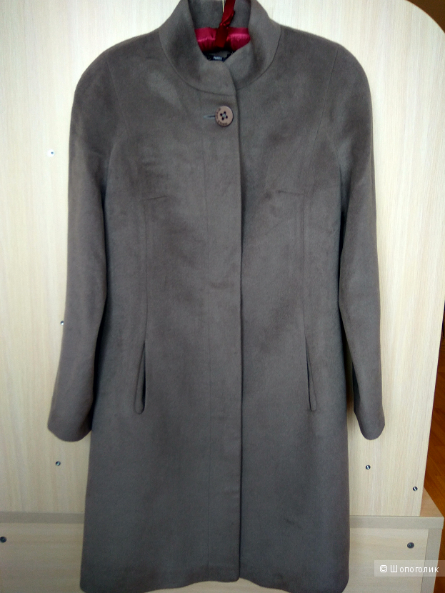 Новое шерстяное демисезонное пальто parole by Victoria Andreyanova 46 разм.