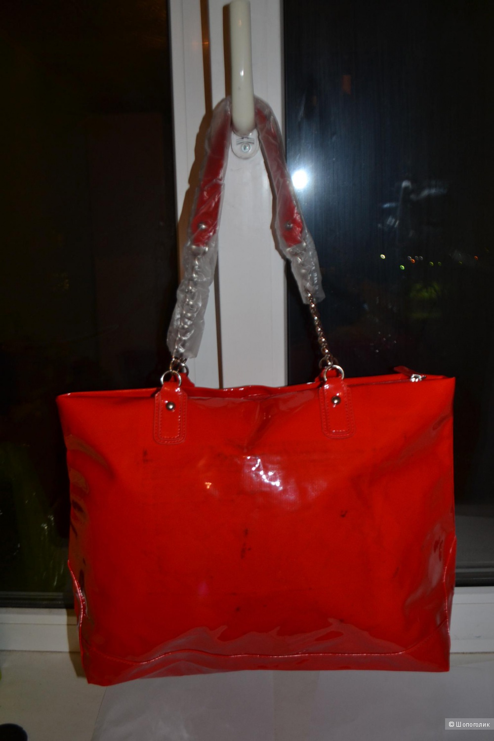 Новая красная сумка
