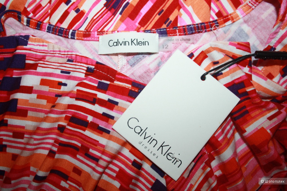 Оригинал. Новое платье Calvin Klein. 1-ая линия 46-48р