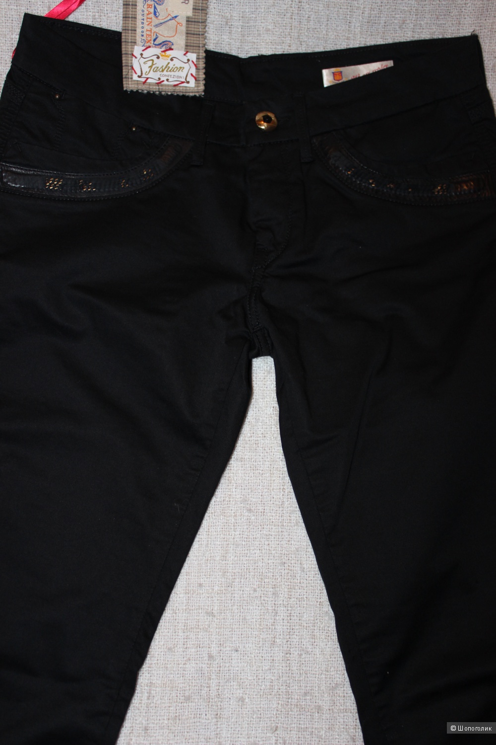 Брюки/джинсы WE ARE REPLAY, 29 размер (46 RUS), цвет черный.