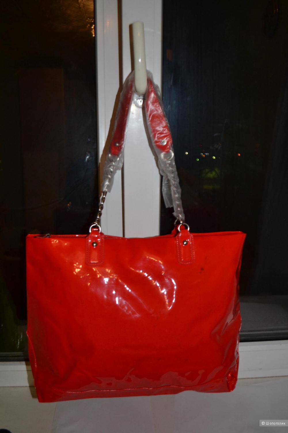 Новая красная сумка