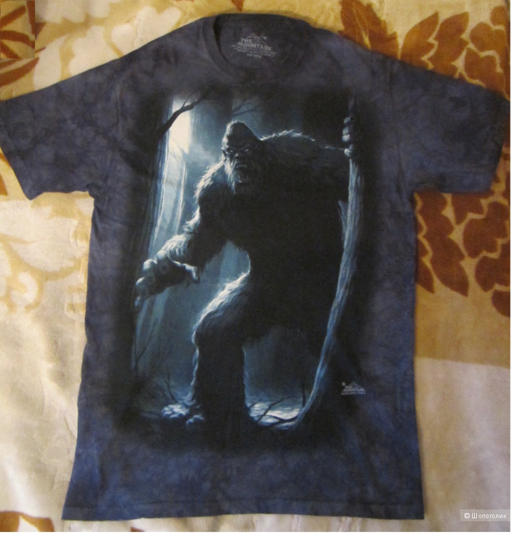 Мужская футболка  the mountain Yeti - Снежный человек