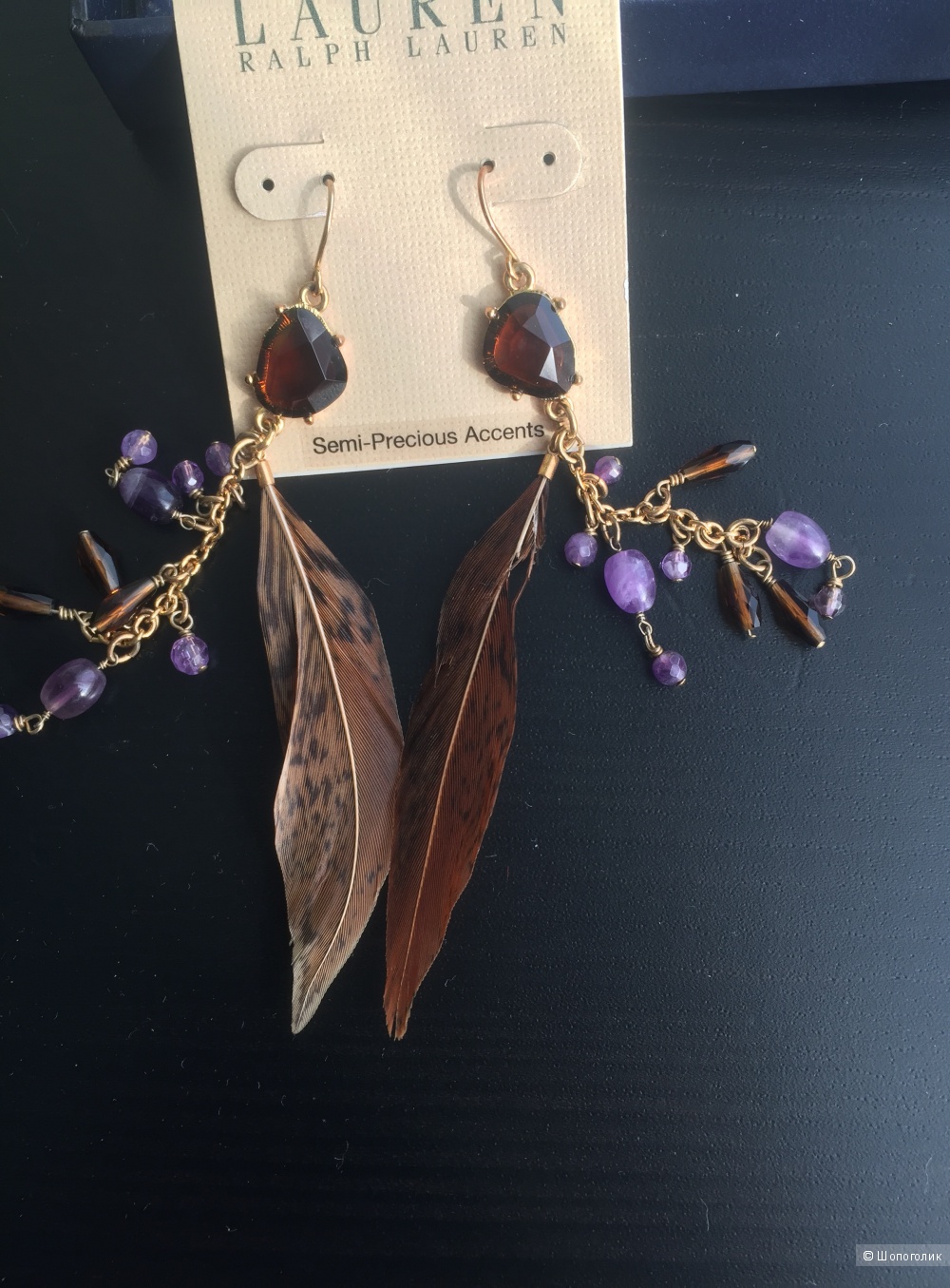 Серьги Ralph Lauren
