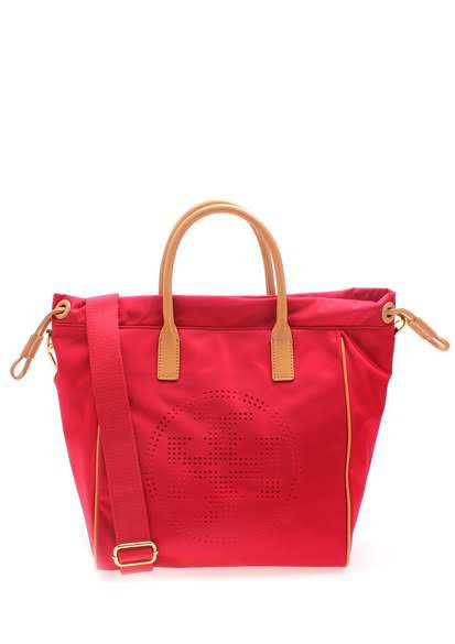 Small perforated logo drawstring tote Tory Burch