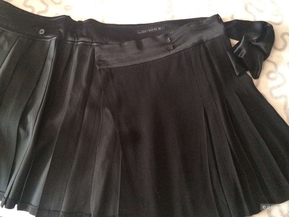Плиссированная юбка Zara размер M