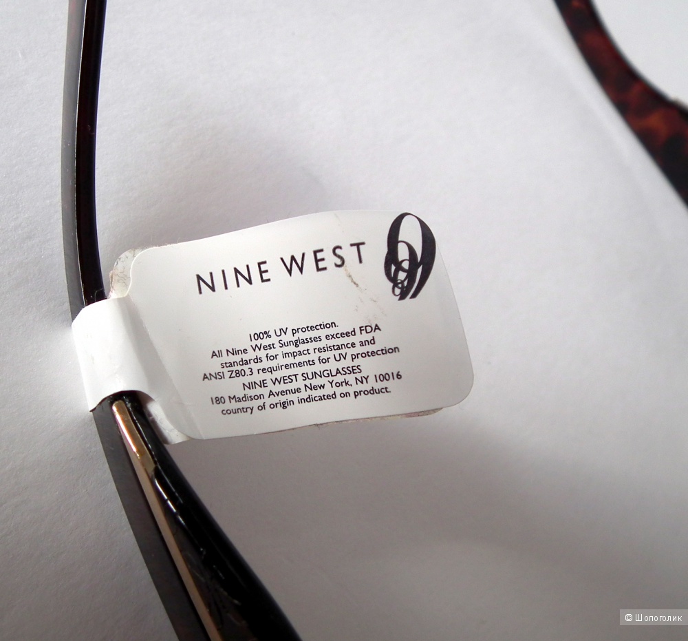 Cолнцезащитные очки Nine West новые