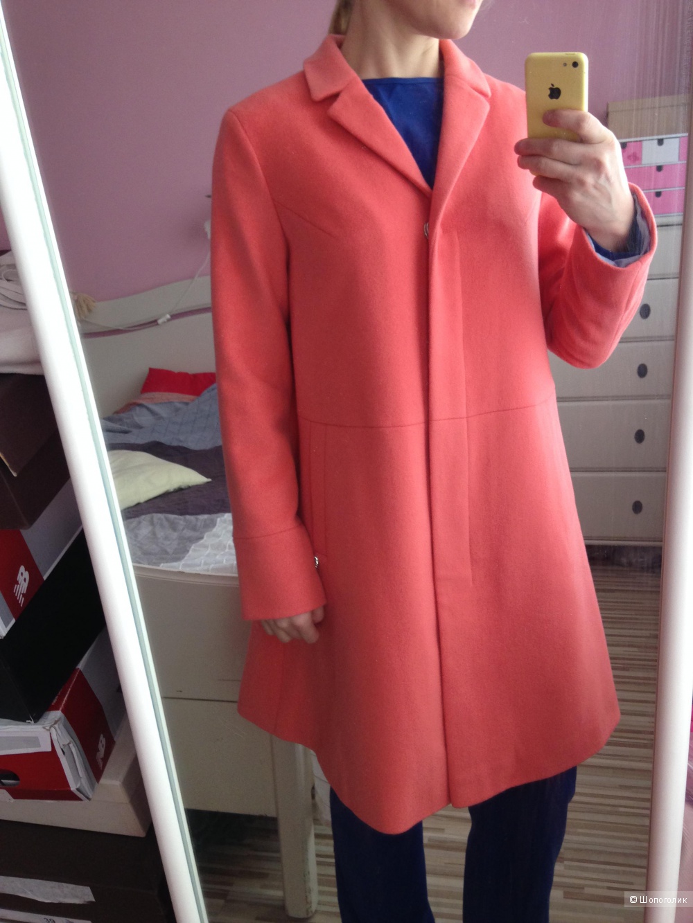 Классное пальто PAROLE от Виктории Адреановой, размер 44-46