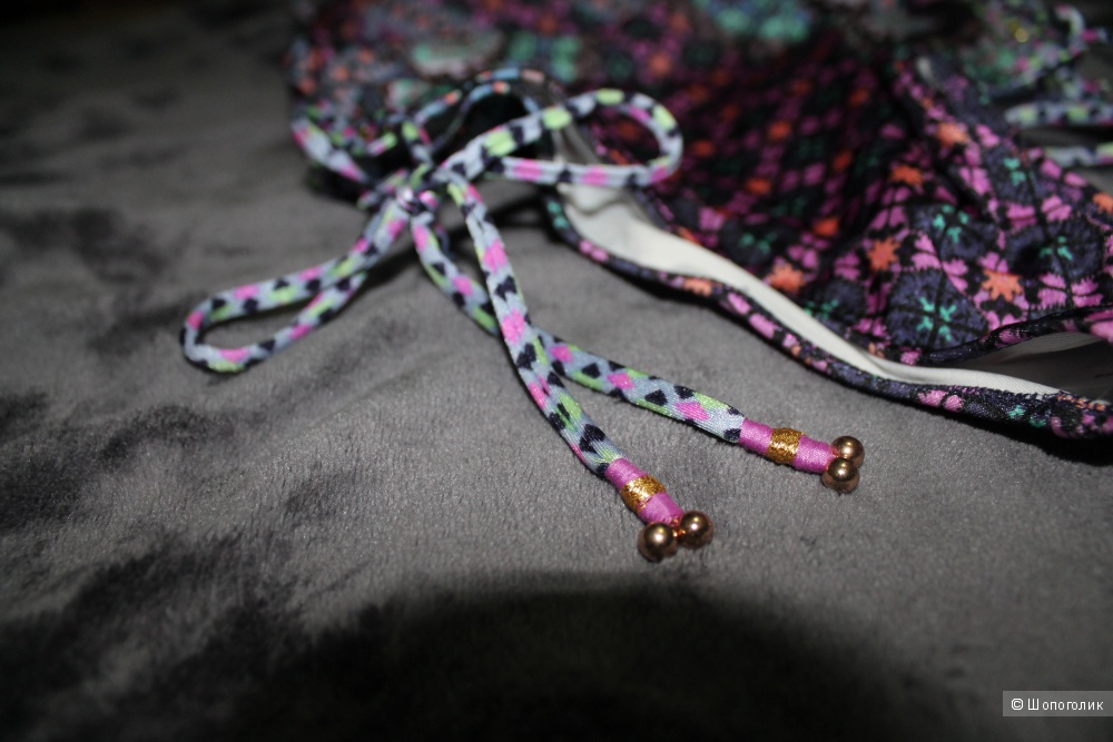 Victoria's Secret слитный купальник, размер М, цветной (Foulard Patchwork)