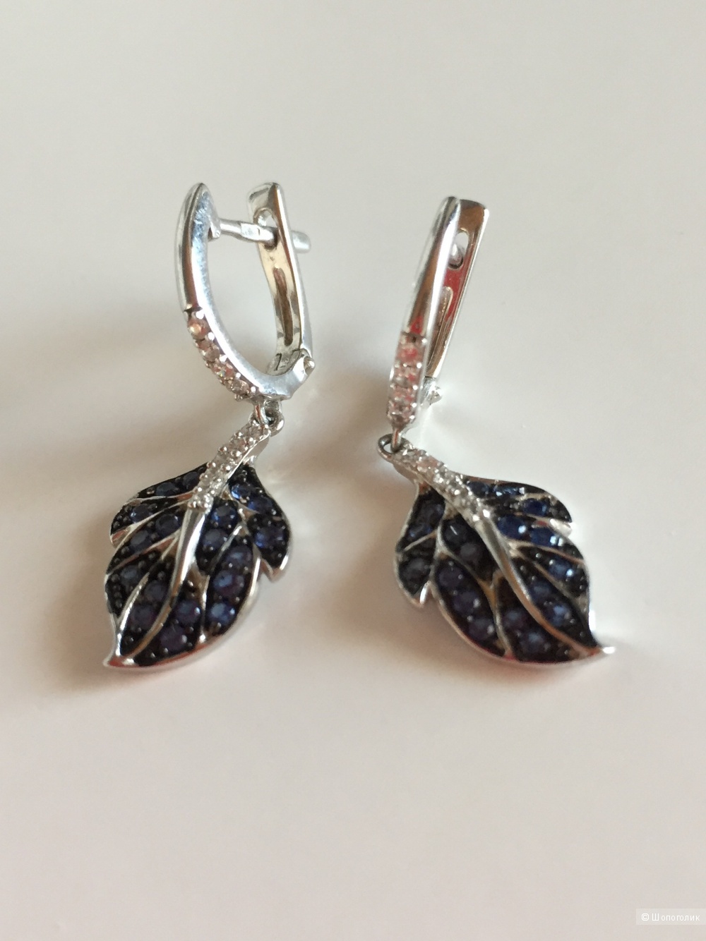 Серьги женские серебро