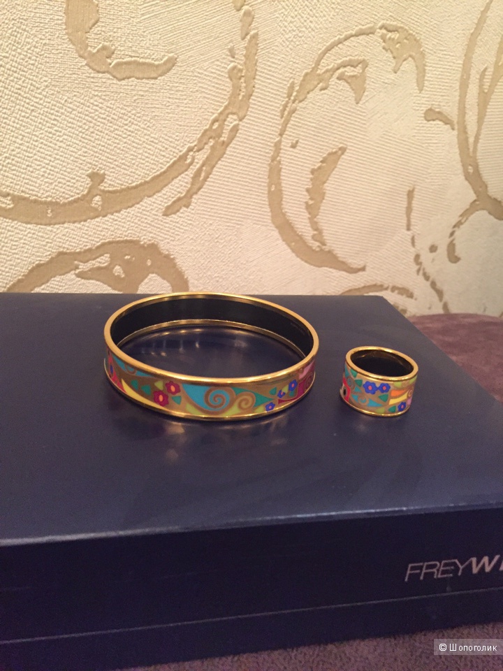Комплект украшений от австрийского ювелирного бренда Frey Wille - браслет и кольцо