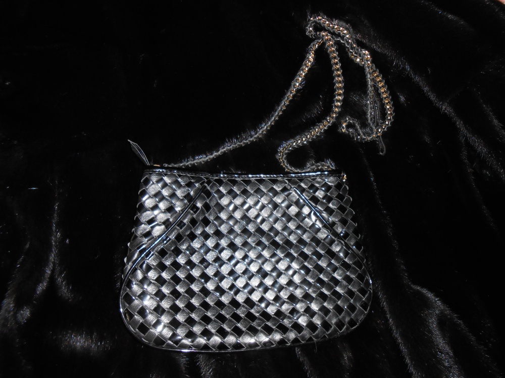 Bottega Veneta сумочка кросс-боди вечерняя.