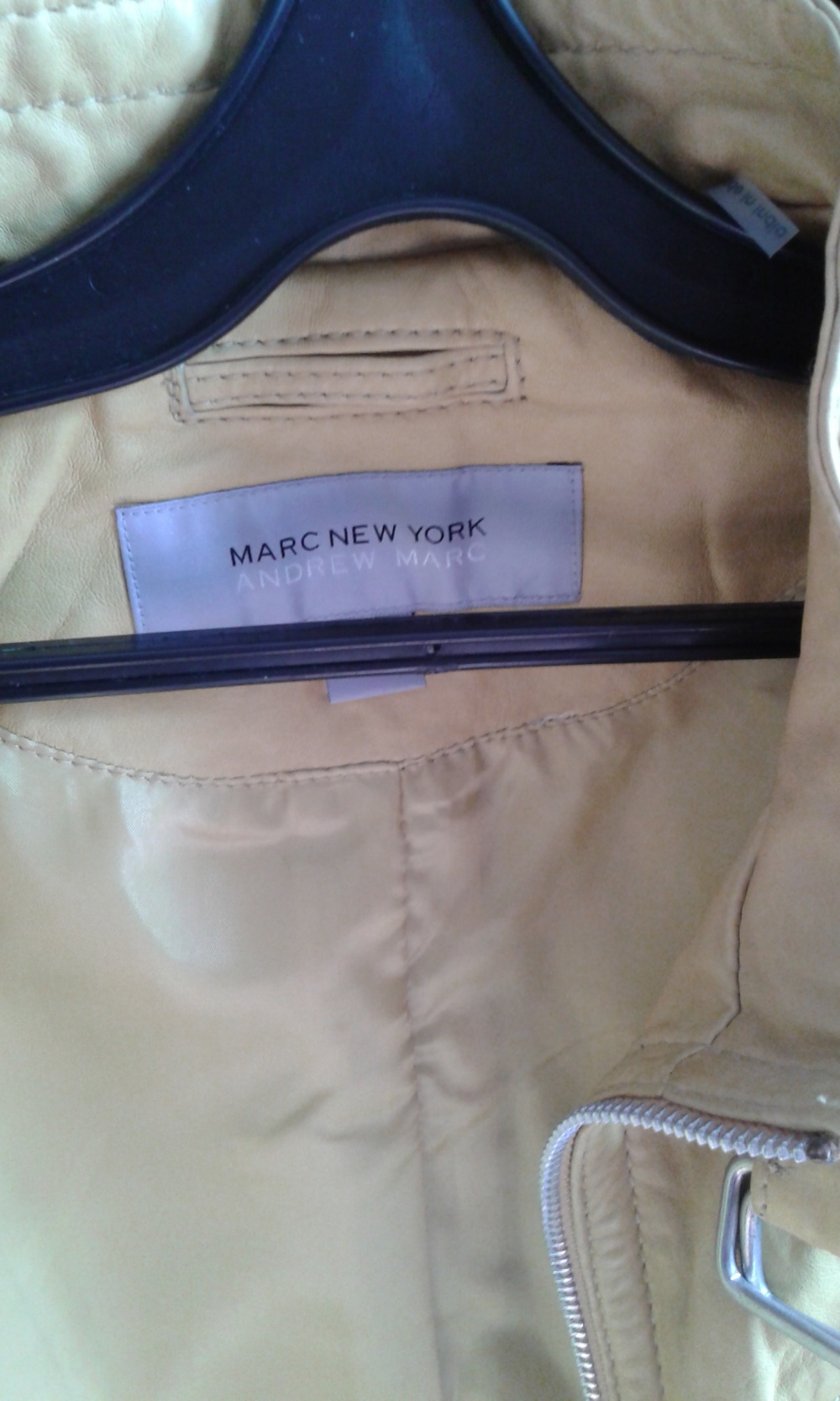 Новая кожаная  куртка Marc New York.