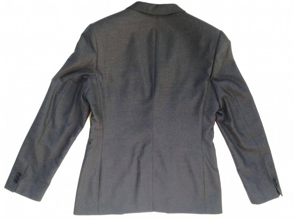 Классический мужской пиджак, серый, RIVER ISLAND, на 46 р, б/у 1раз