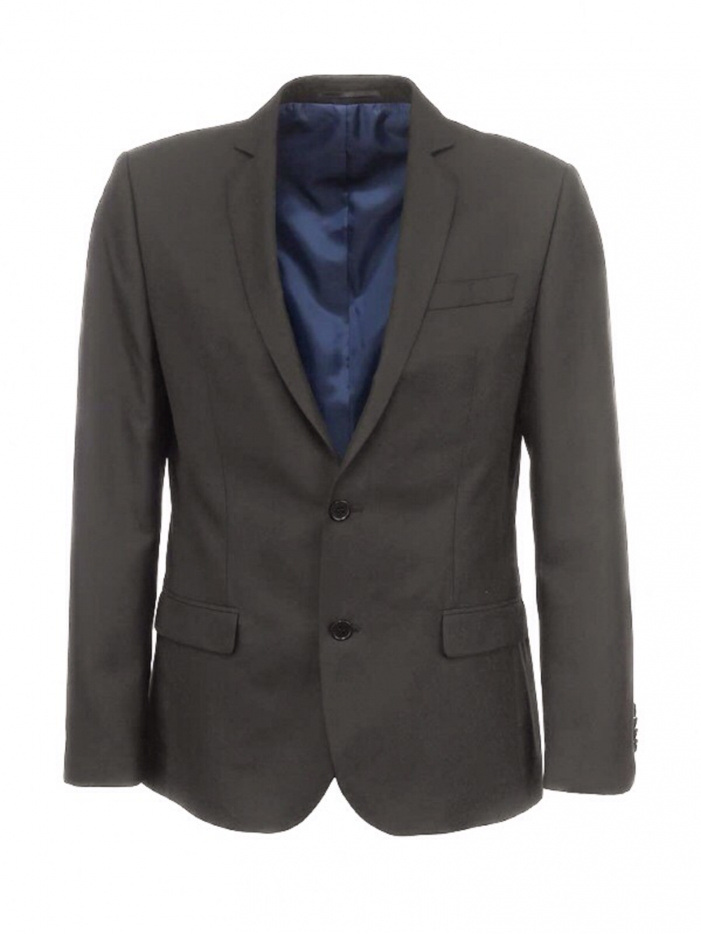 Классический мужской пиджак, серый, RIVER ISLAND, на 46 р, б/у 1раз
