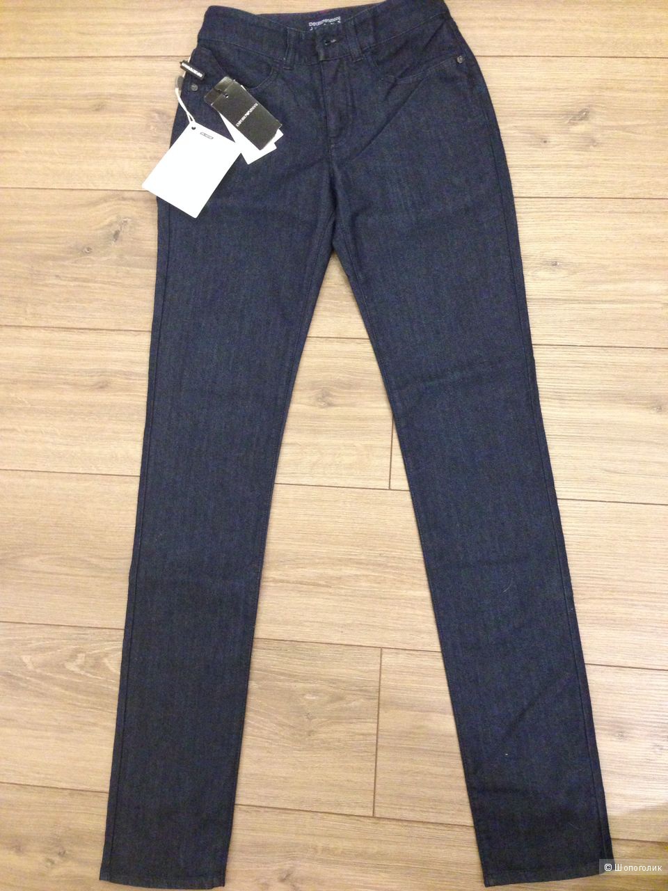 Синие джинсы EMPORIO ARMANI, 25 размер
