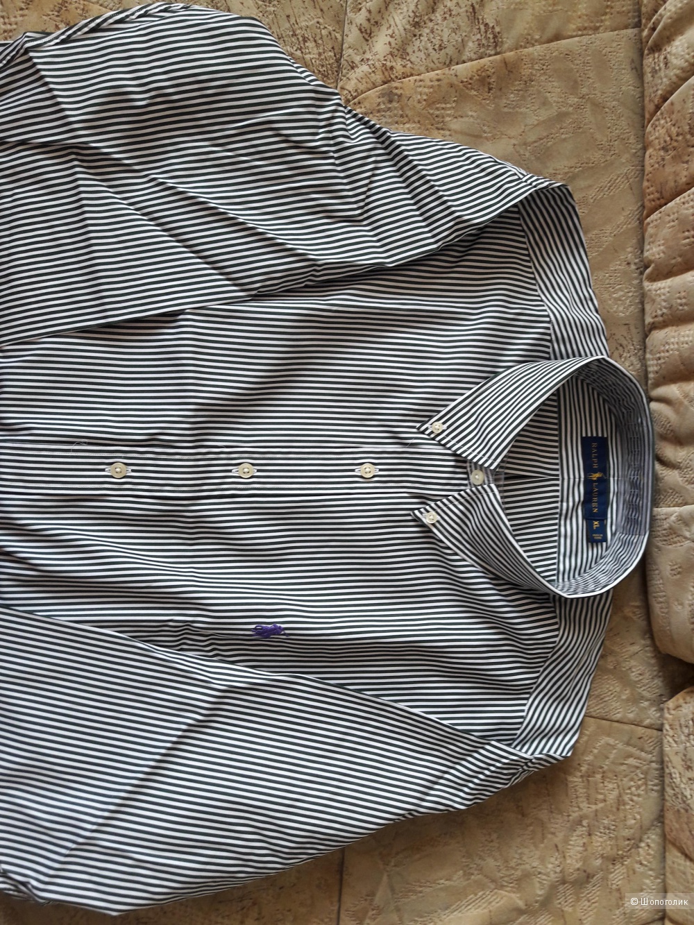 Мужская рубашка Ralph Lauren, XL, оригинал
