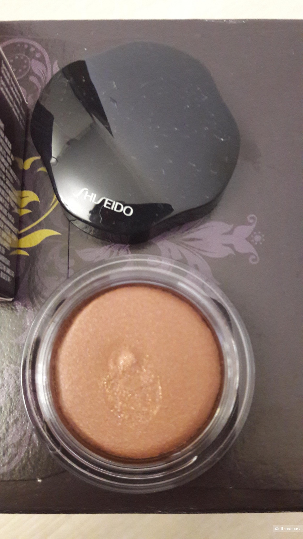 Тени кремовые Shiseido Makeup Shimmering Cream Eye Color Оттенок: BR306