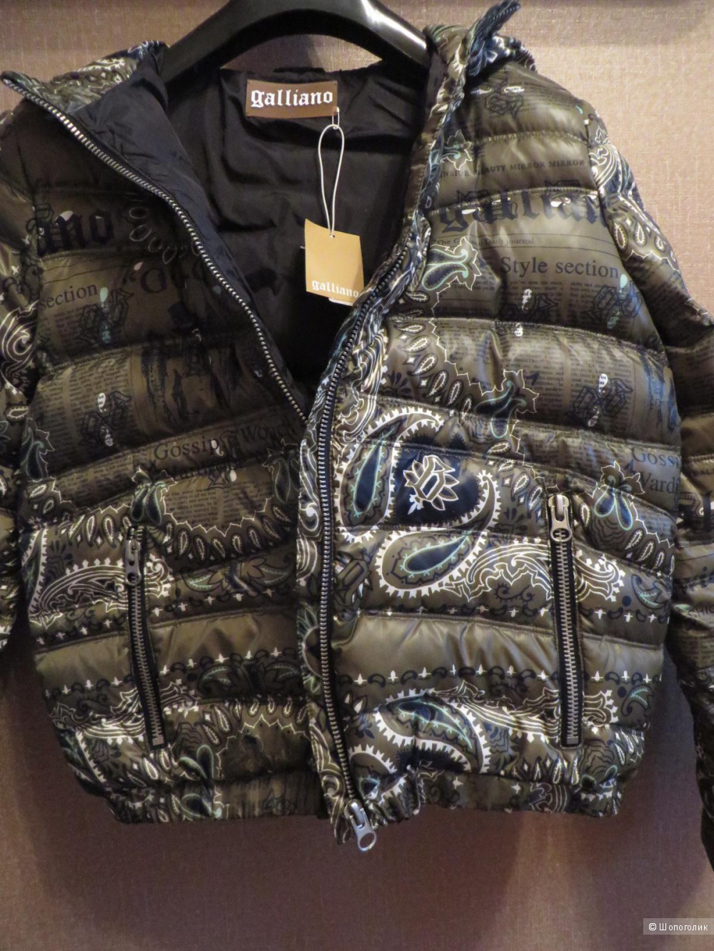 Новая куртка Galliano. Оригинал. 44-46 размер