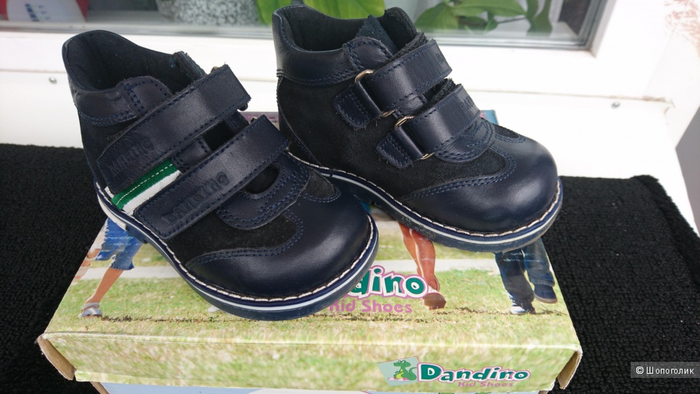 Детские ботиночки DANDINO, 100 %кожа, размер 21