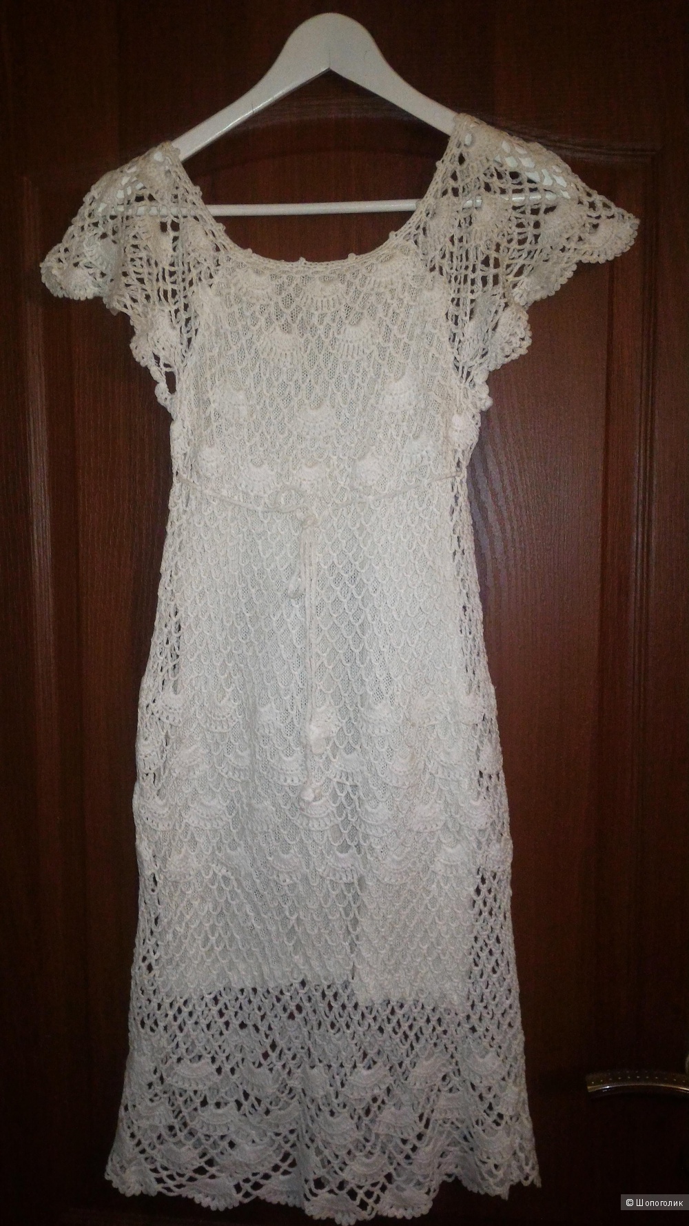 Платье вязаное, размер S