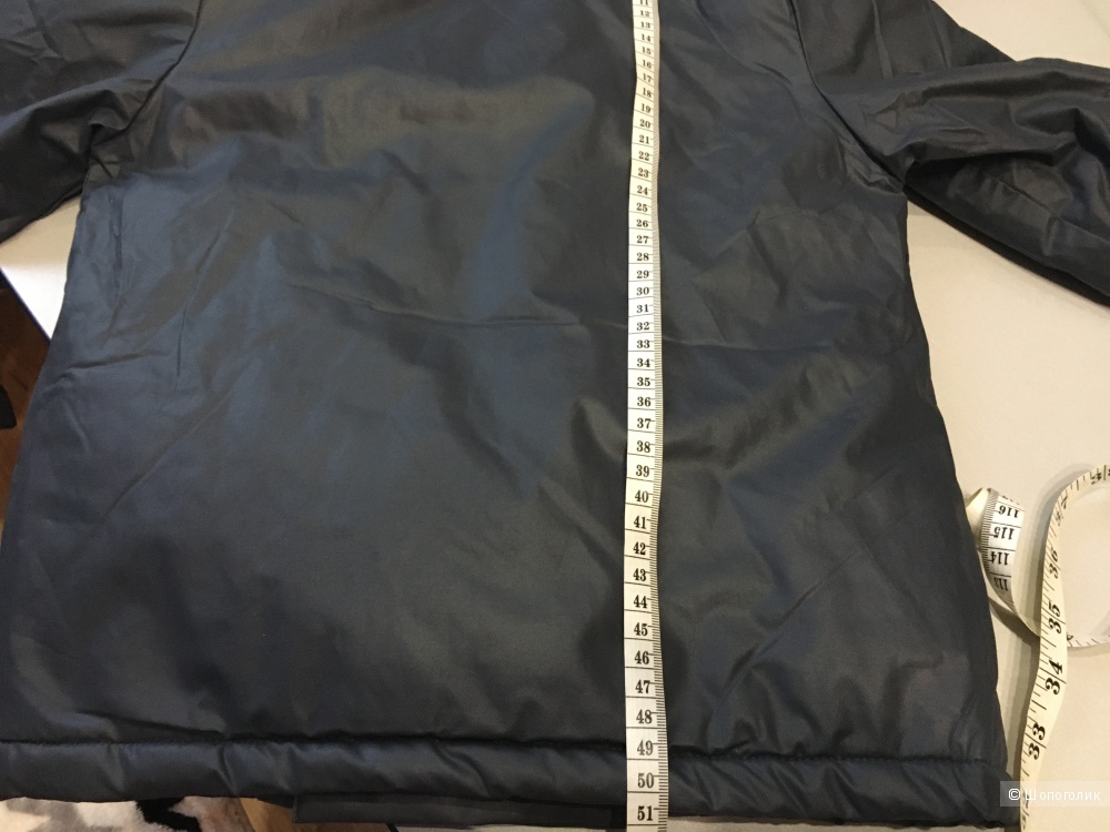 Утепленная куртка на мальчика с эффектом 2в1, на флисе и синтепоне, р. 110/56, на рост до 115