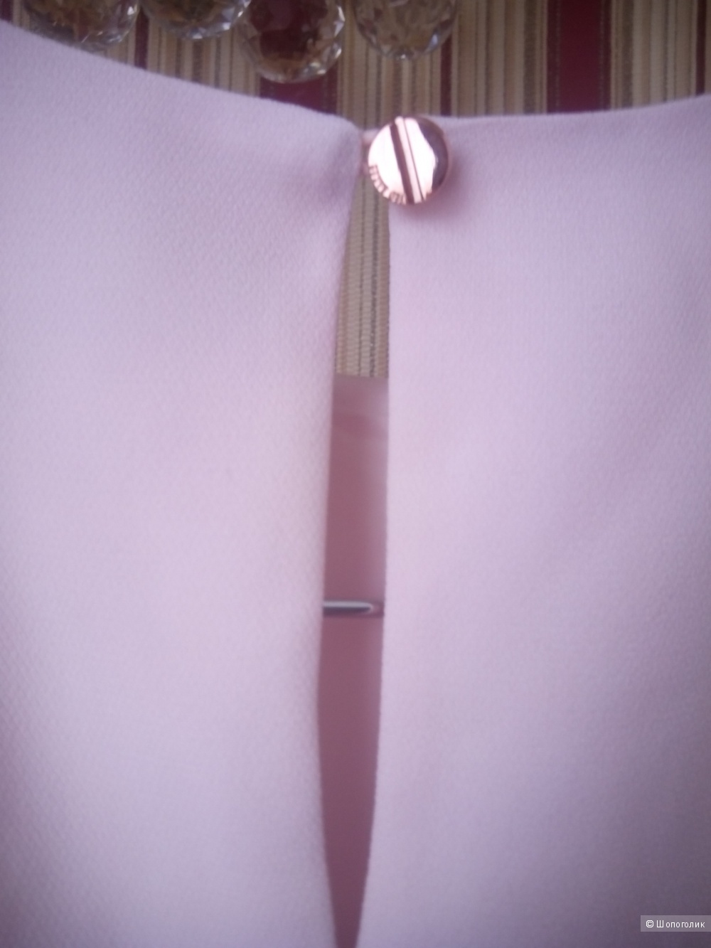 Красивый пастельно-розовый топ Ted Baker размер 2