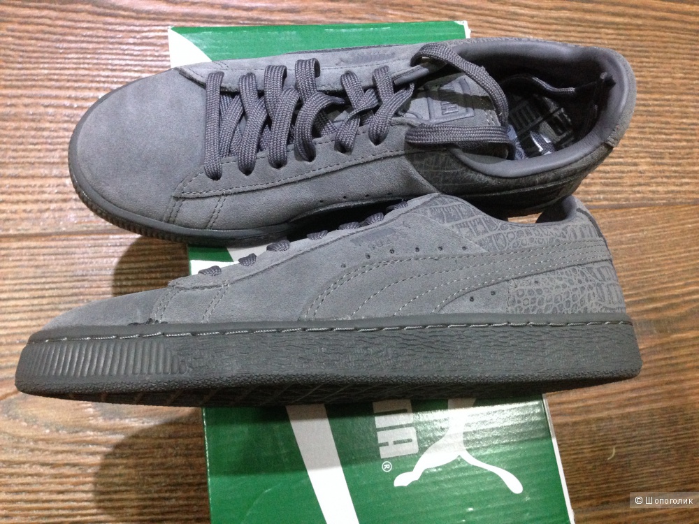 Женские замшевые кроссовки PUMA новые, р.37