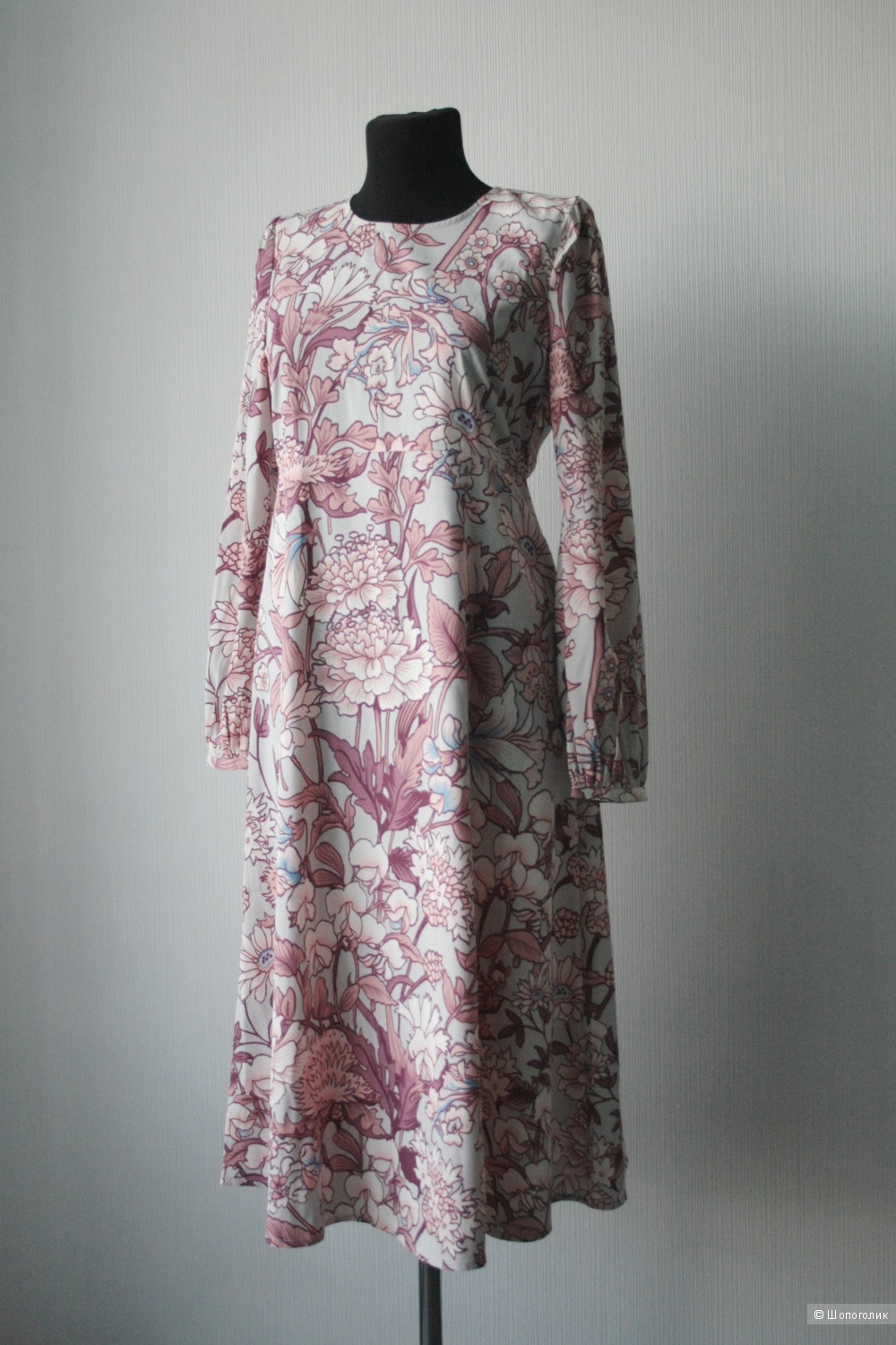 Платье миди с цветочным принтом ASOS PETITE
