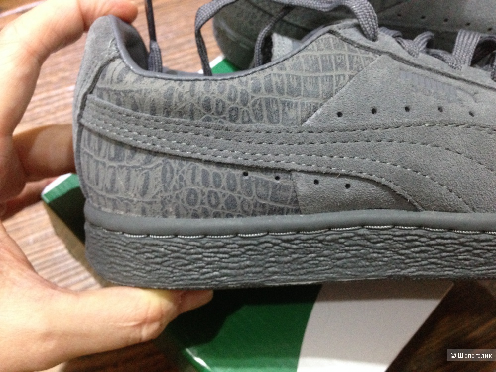 Женские замшевые кроссовки PUMA новые, р.37