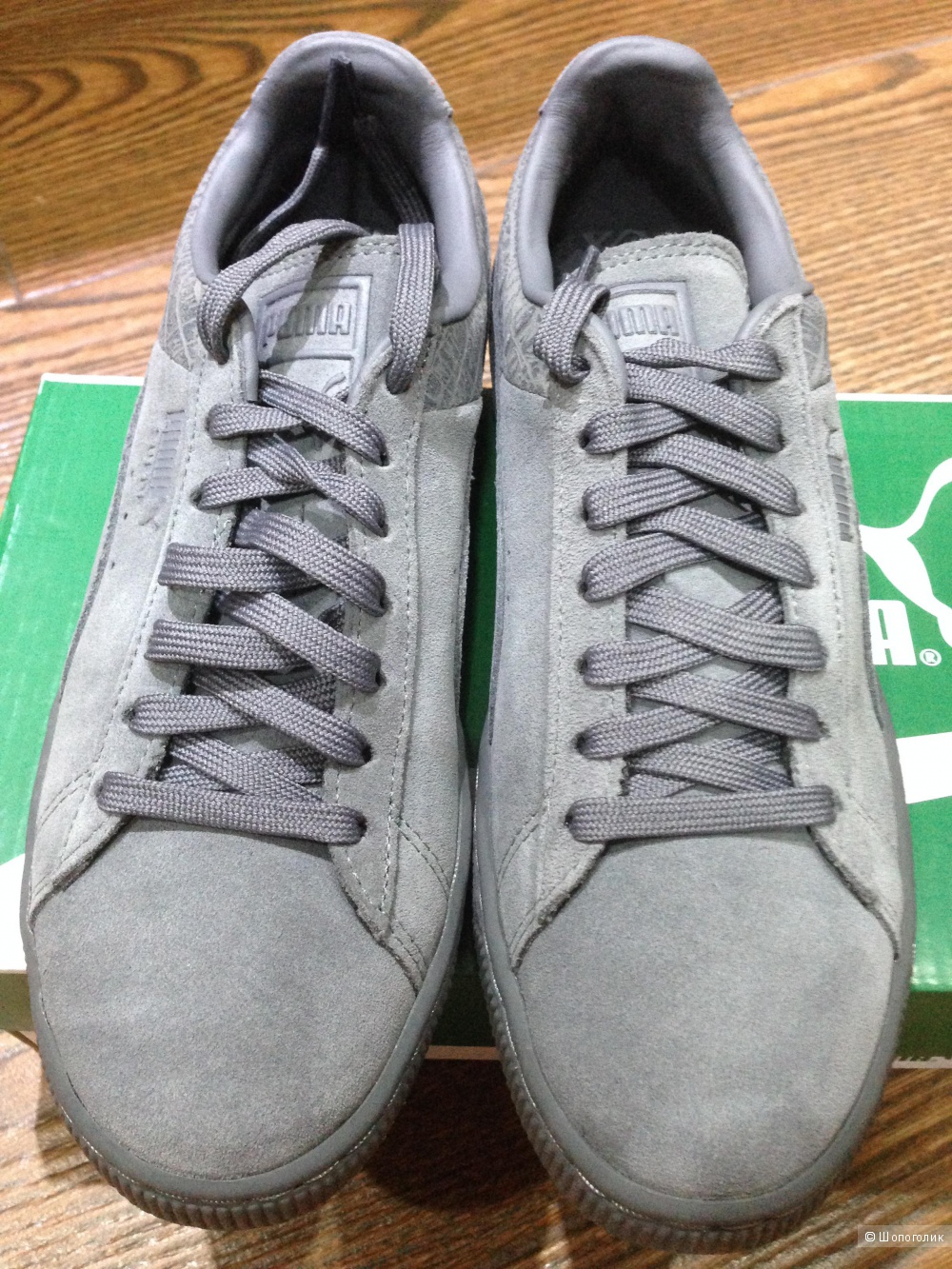 Женские замшевые кроссовки PUMA новые, р.37