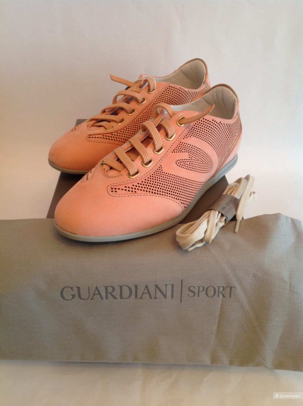 Суперстильные кроссовки GUARDIANI SPORT Италия новые размер 37-37,5
