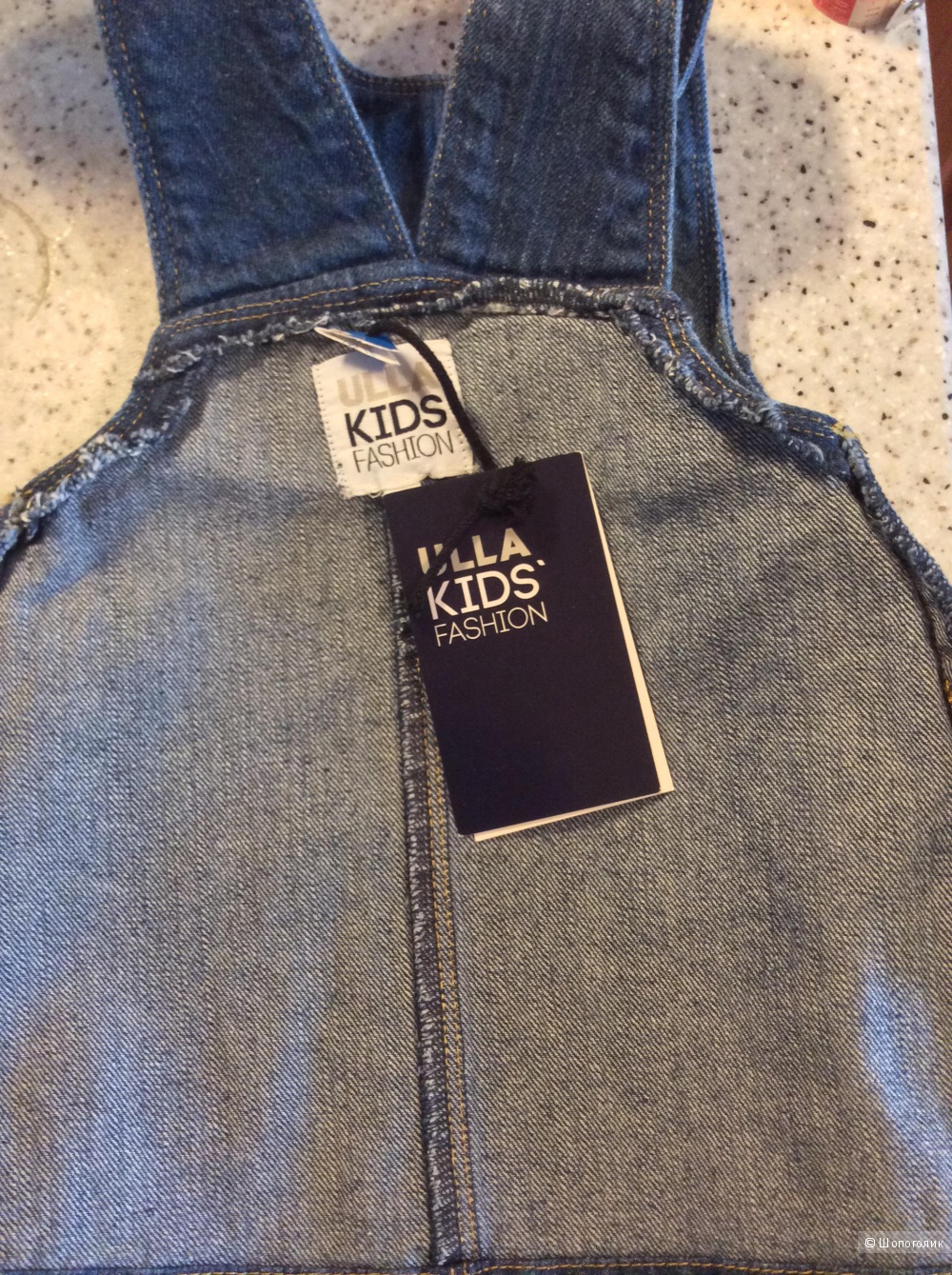 Новый Комплект джинсовый сарафан и кофта размер 68-74