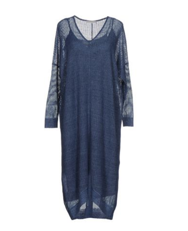 Летнее платье оверсайз STEFANEL, M (Международный Размер). Грифельно-синий