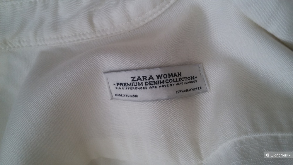 Продам стильную рубашку Zara woman Premium Denim Collection отличного качества.