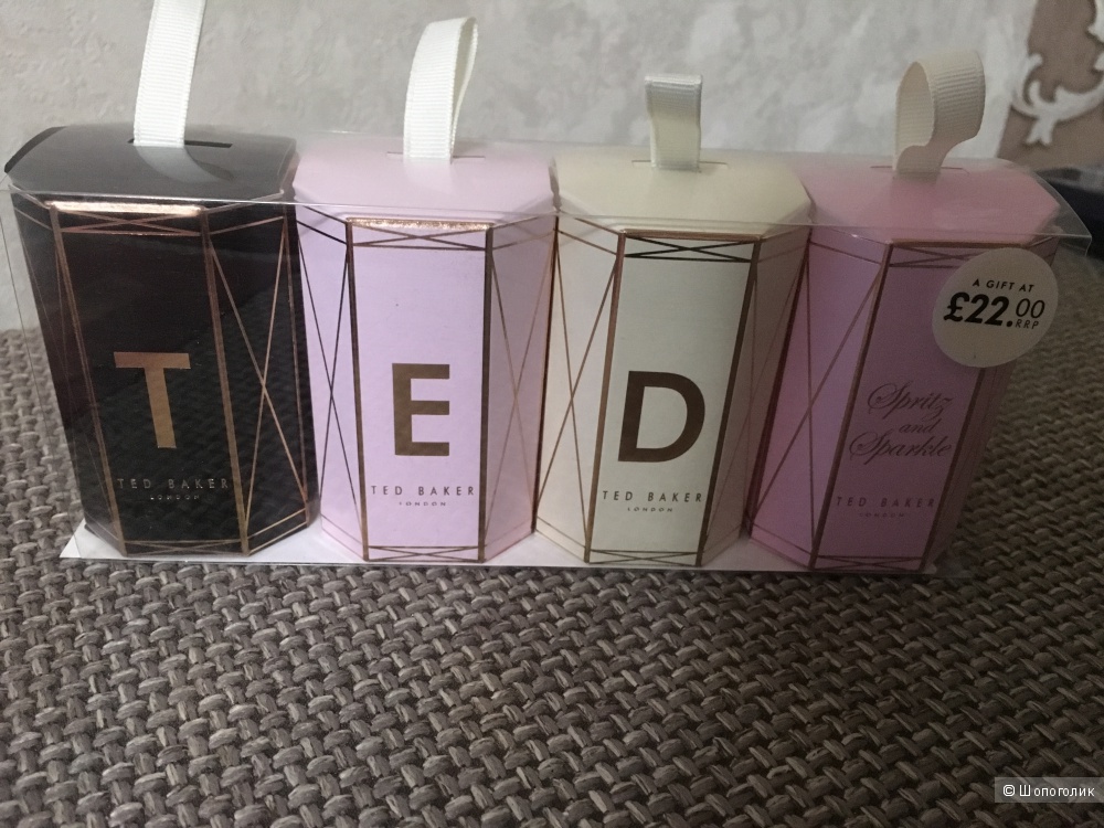 Набор туалетной воды Ted Baker, новый!