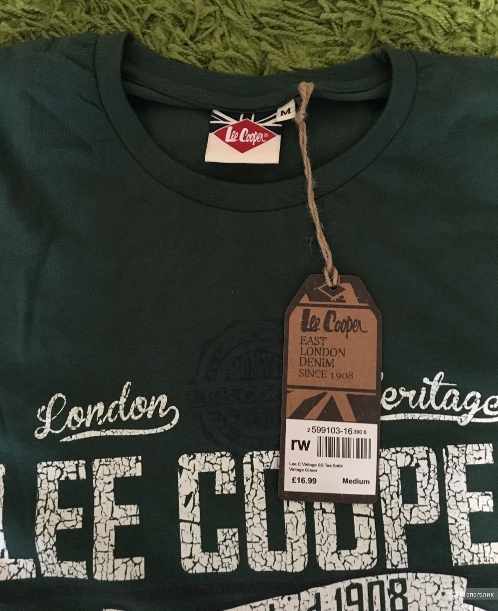 Футболка мужская Lee Cooper М
