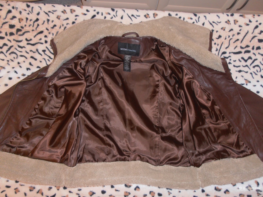 Новая кожаная куртка Victoria`s Secret, размер S.