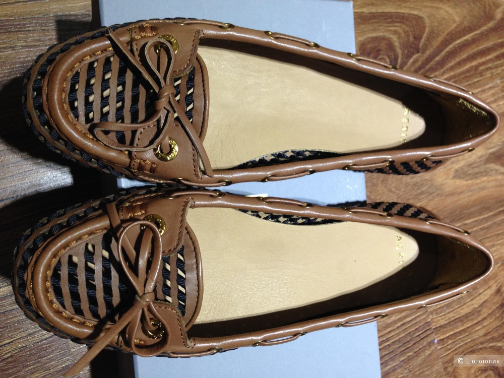 AERIN крутые женские мокасины р.37.5-38 Новые
