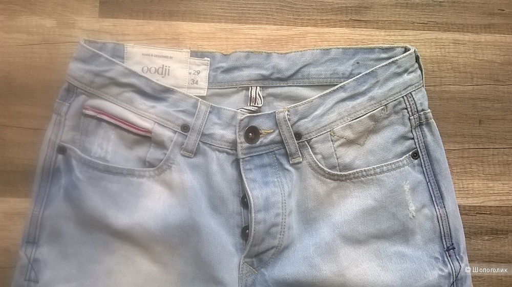 Джинсы брюки мужские Oodji (OGGI) 29 размер
