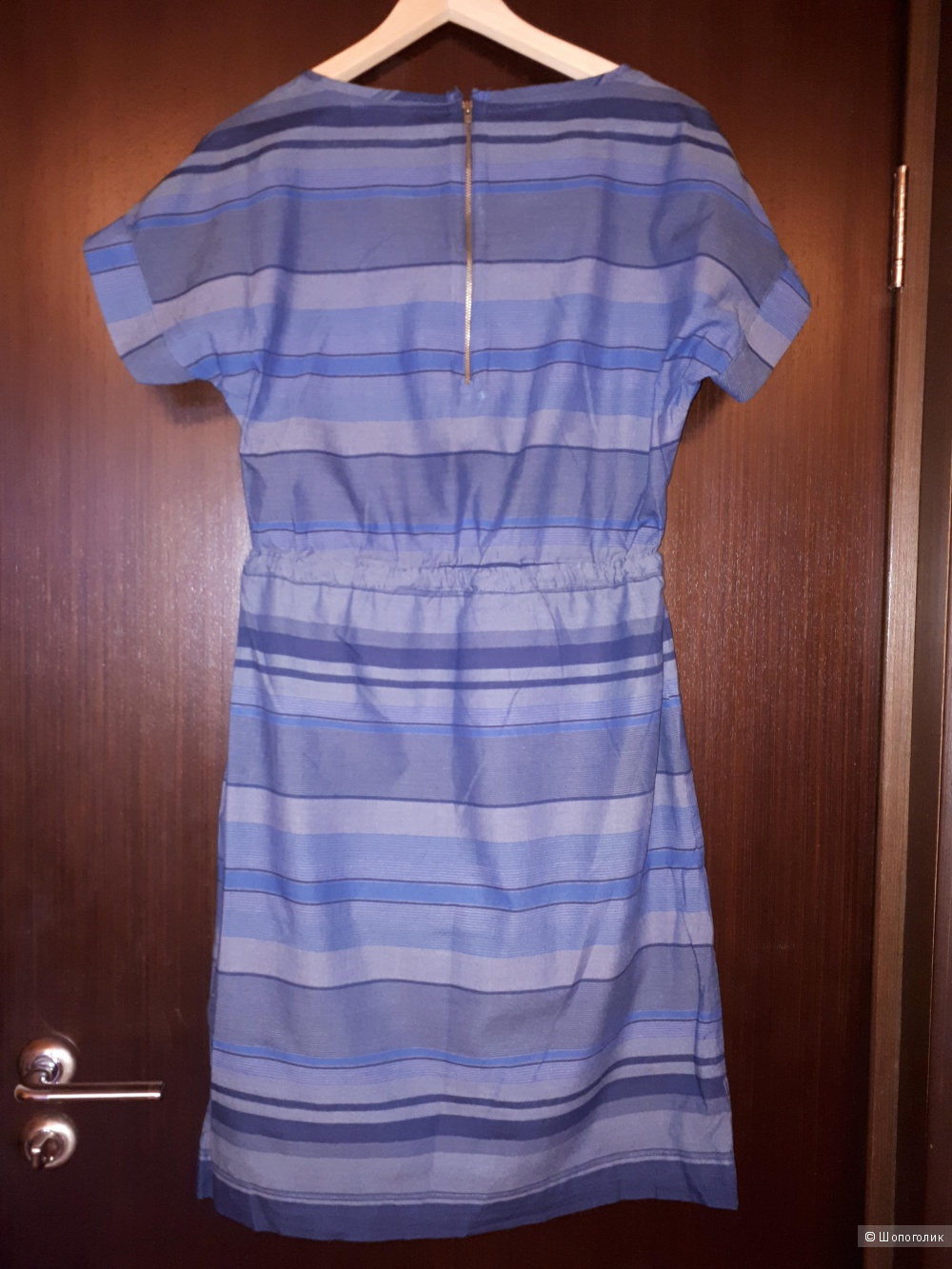 Платье в полоску из рубашечной ткани Marks&Spencer