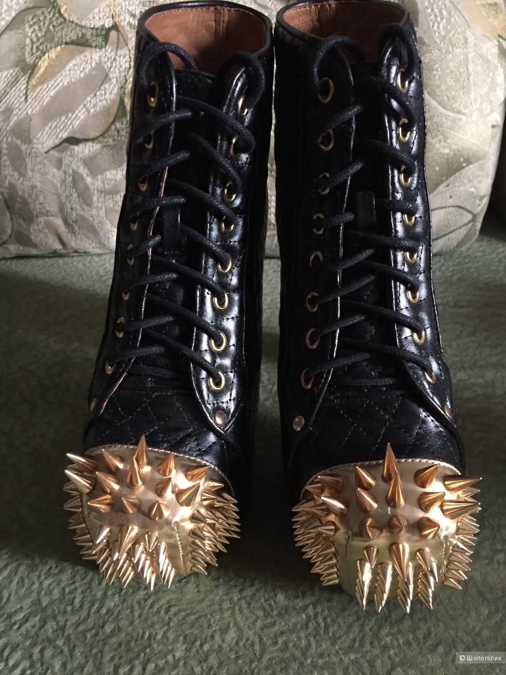 Невероятные ботинки Jeffrey Campbell Lita Crown оригинал на российский 37-38 б/у