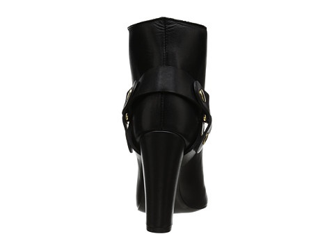 Just cavalli Peep Toe Bootie With Gold Hardware