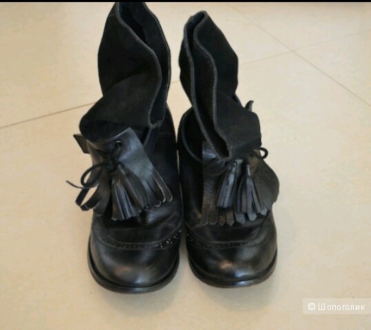 Стильные и оригинальные  сапоги-ботинки, 40