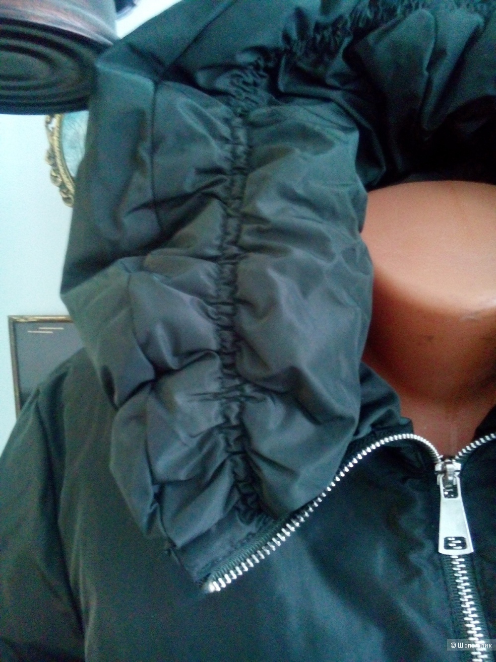 Куртка пуховик- биопух Италия размер М (46)