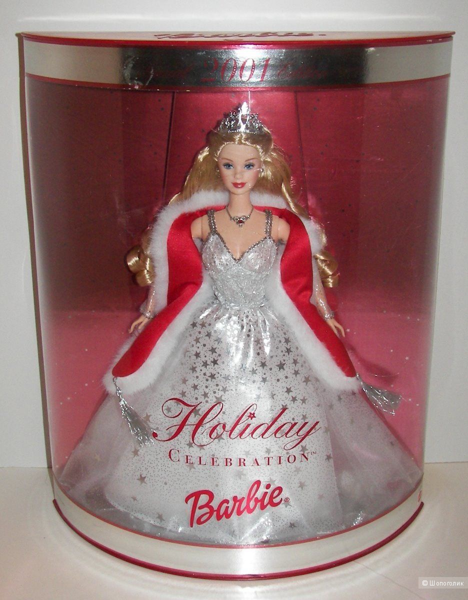 Новая коллекционная барби Holiday Celebration 2001 года