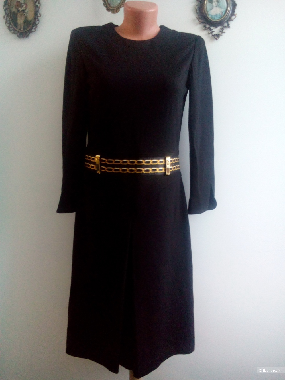 Платье черное CLASS ROBERTO CAVALLI размер 44