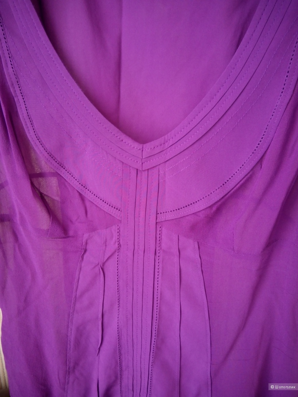 Блузка из натурального шелка Karen Millen, размер 10 uk