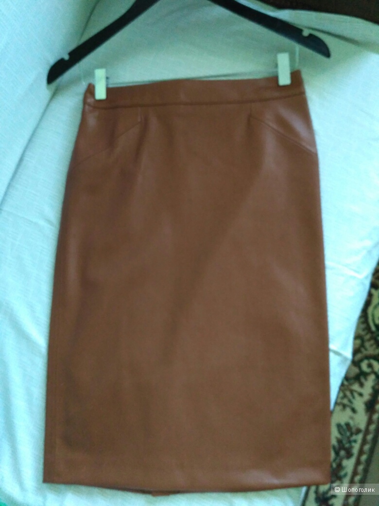 Новая юбка-карандаш под кожу La Redoute
