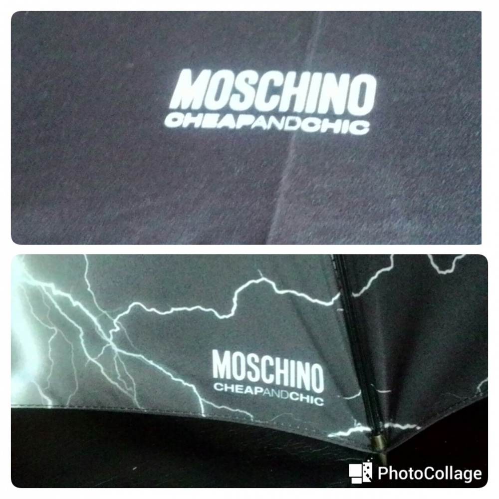 Зонт-трость Moschino, новый, унисекс, оригинал