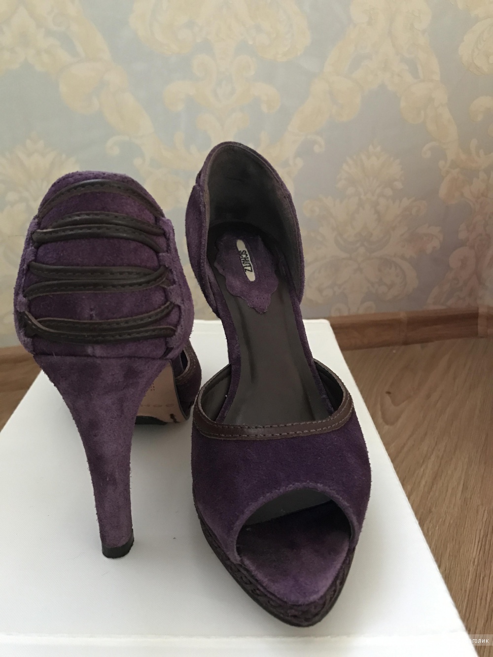 Туфли женские замшевые SCHUTZ, 36 размер